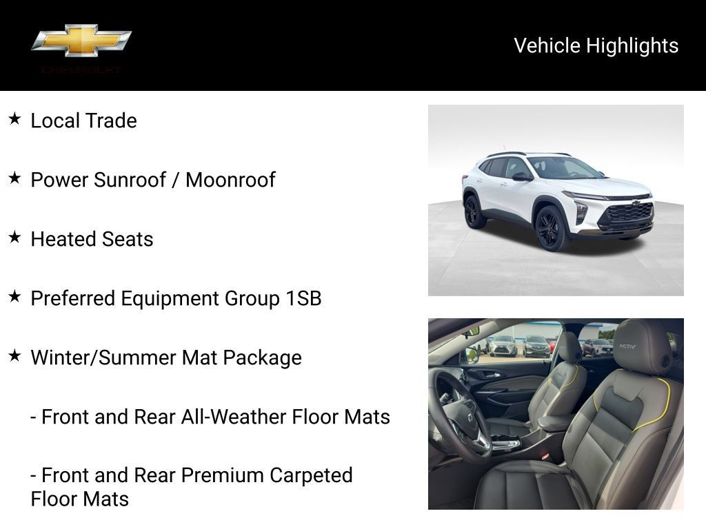 Used 2025 Chevrolet Trax ACTIV w/ Sunroof Package FWD image 19