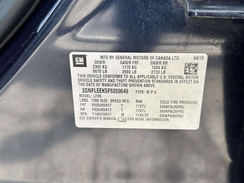 Used 2015 Chevrolet Equinox LS AWD/4WD image 26