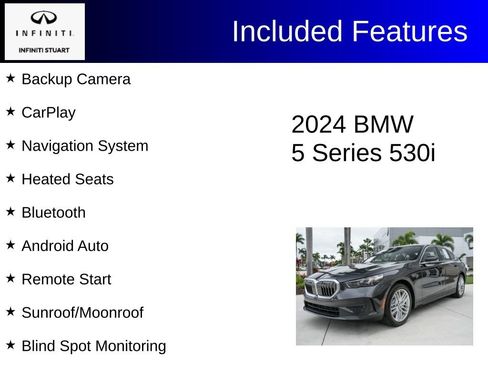 Used 2024 BMW 530i w/ M Sport Package image 2