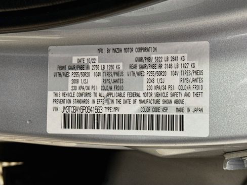 Used 2023 MAZDA CX-9 Touring Plus AWD/4WD image 30