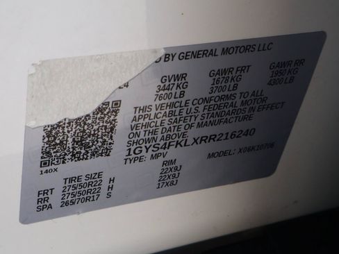 Certified 2024 Cadillac Escalade Sport w/ Touring Package AWD/4WD image 31