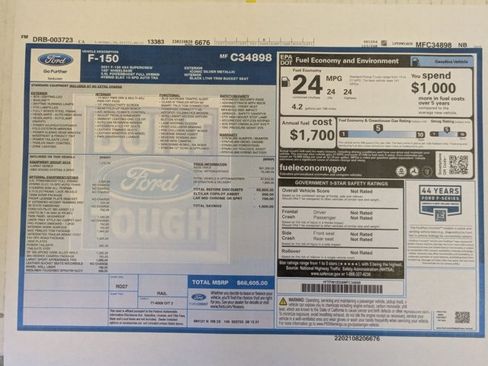 Used 2021 Ford F150 Lariat w/ Max Trailer Tow Package image 28