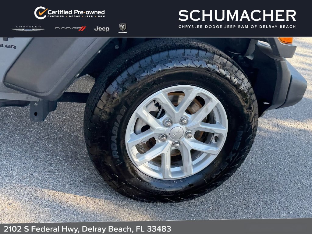 Certified 2023 Jeep Wrangler Unlimited Sport AWD/4WD image 9