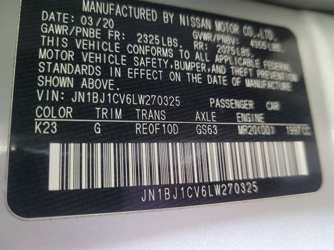 Used 2020 Nissan Rogue Sport S FWD image 33