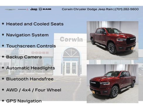 Used 2025 RAM 1500 Laramie w/ Sport Appearance Package image 8