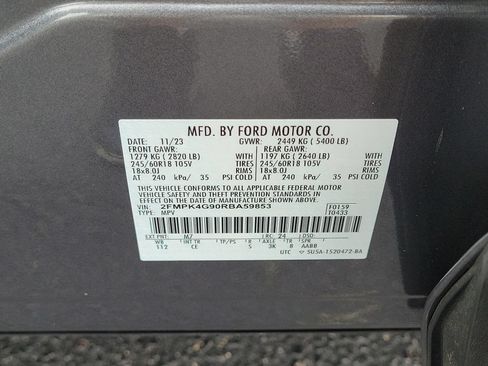 Certified 2024 Ford Edge SE AWD/4WD image 28