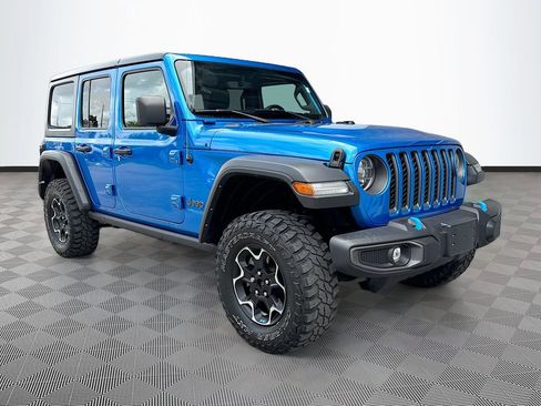 Used 2021 Jeep Wrangler Unlimited Rubicon 4xe w/ Cold Weather Group AWD/4WD image 4