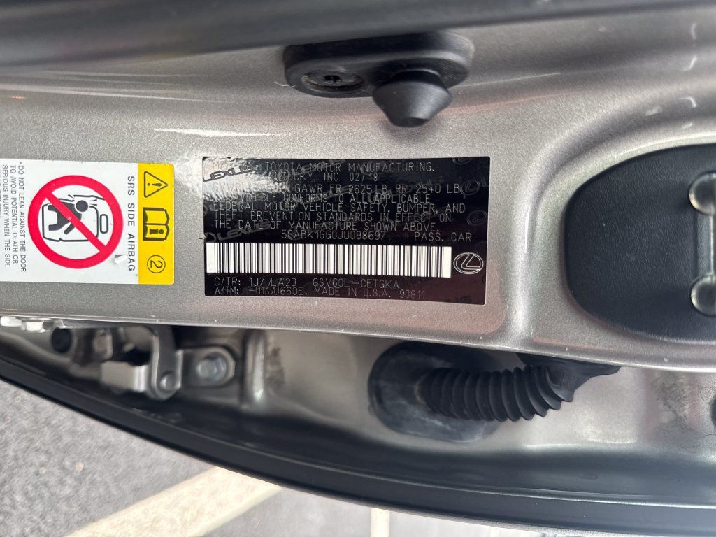Used 2018 Lexus ES 350 w/ Premier Package FWD image 23
