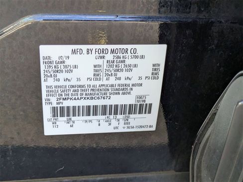 Used 2019 Ford Edge ST w/ Convenience Package image 24