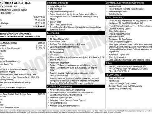 Used 2023 GMC Yukon XL SLT image 11