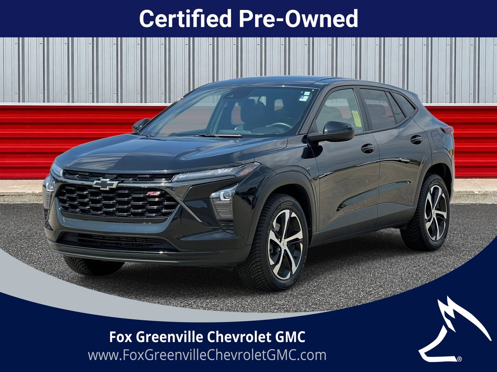 Certified 2024 Chevrolet Trax RS w/ Sunroof Package FWD image 1