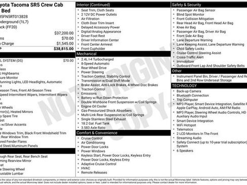 Used 2024 Toyota Tacoma SR5 RWD image 28
