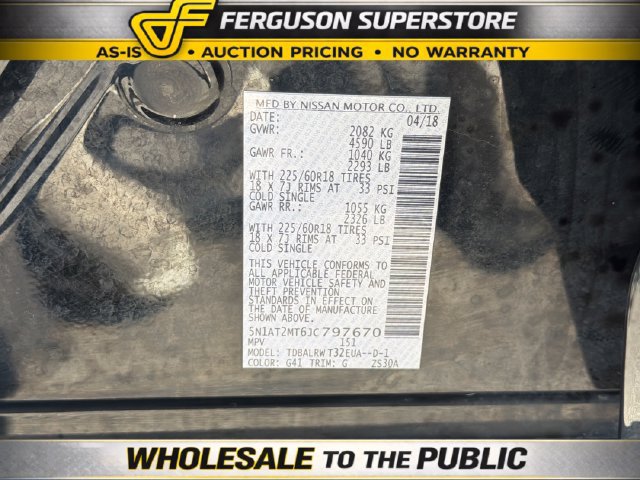 Used 2018 Nissan Rogue SL FWD image 30