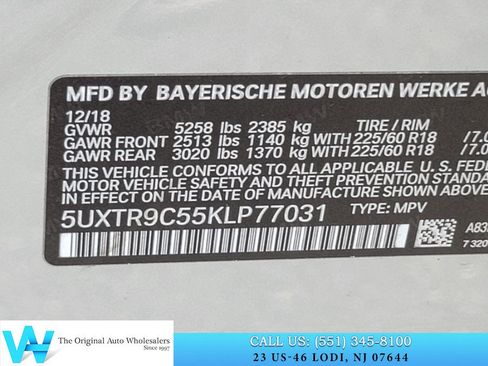 Used 2019 BMW X3 xDrive30i w/ Convenience Package AWD/4WD image 23