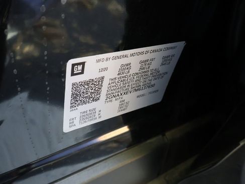 Certified 2021 Chevrolet Equinox Premier w/ Redline Edition image 54