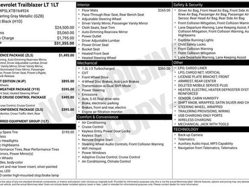New 2026 Chevrolet TrailBlazer LT w/ Convenience Package FWD image 4