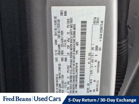 Certified 2020 Ford Escape SE image 26