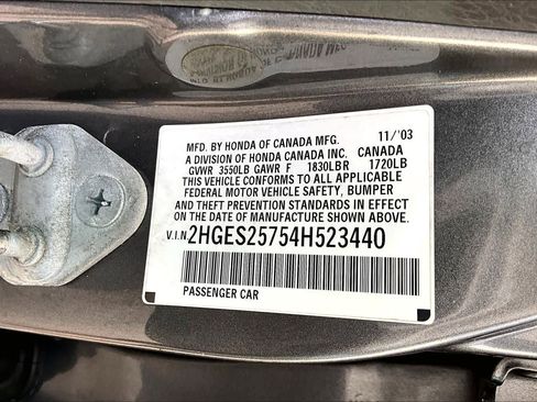 Used 2004 Honda Civic EX image 33