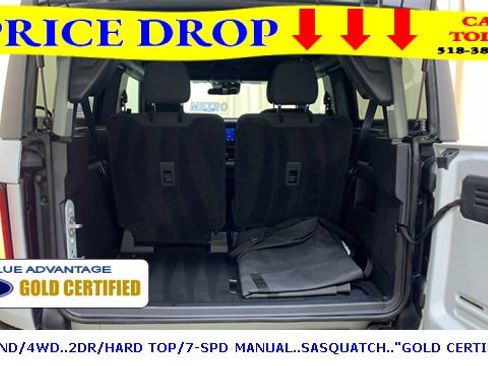 Certified 2022 Ford Bronco Big Bend w/ Sasquatch Package image 19