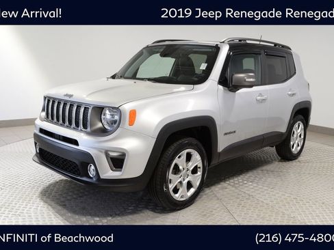 Used 2019 Jeep Renegade Limited w/ UConnect 8.4 Nav Group AWD/4WD image 1