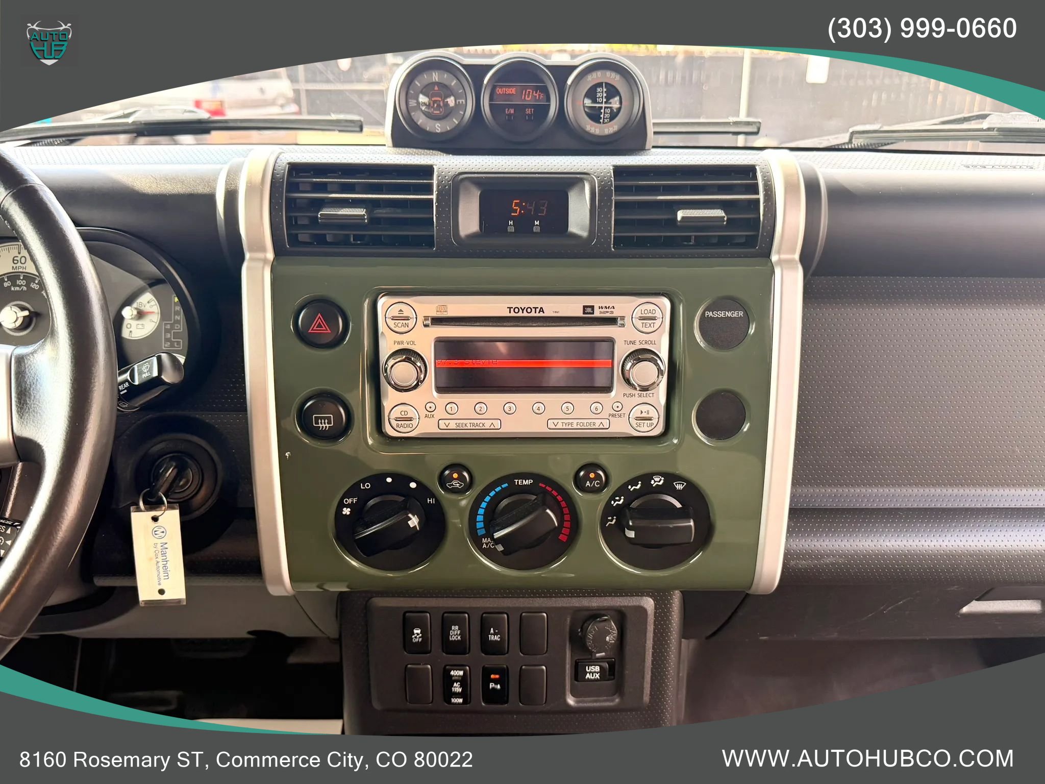 Used 2012 Toyota FJ Cruiser 4WD w/ Upgrade Pkg image 20
