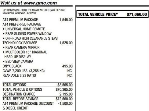 Certified 2025 GMC Sierra 1500 AT4 w/ AT4 Premium Package AWD/4WD image 2