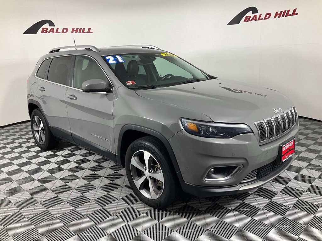 Certified 2021 Jeep Cherokee Limited AWD/4WD image 1
