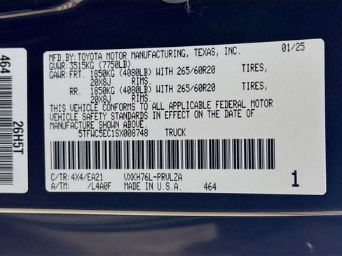 Used 2025 Toyota Tundra Limited image 28