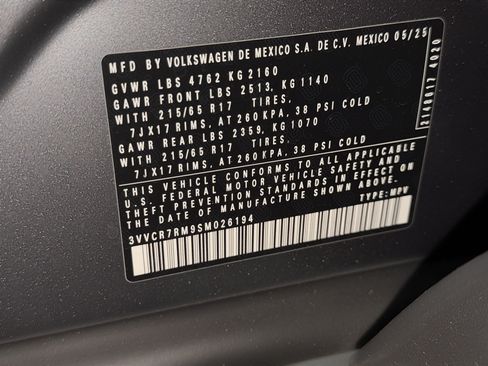 Used 2025 Volkswagen Tiguan S FWD image 27