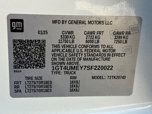 Used 2025 GMC Sierra 2500 SLE w/ Max Trailering Package AWD/4WD image 30