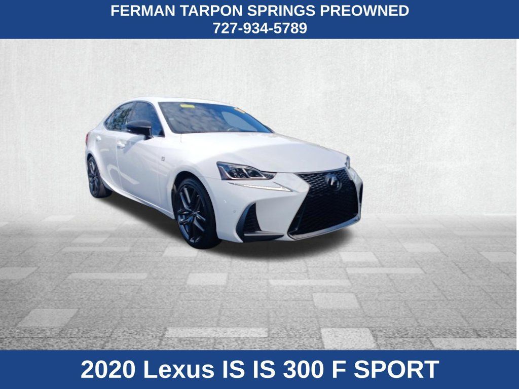 Used 2020 Lexus IS 300 F Sport w/ Blackline Edition RWD image 1