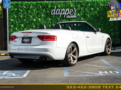 Used 2017 Audi S5 3.0T Cabriolet w/ Technology Package AWD/4WD image 5