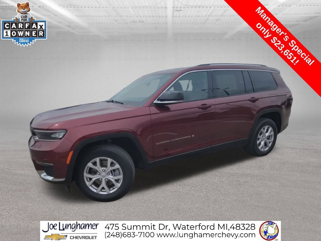 Used 2022 Jeep Grand Cherokee L Limited AWD/4WD image 4