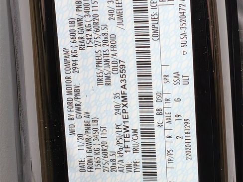 Used 2021 Ford F150 XL w/ Equipment Group 101A High image 32