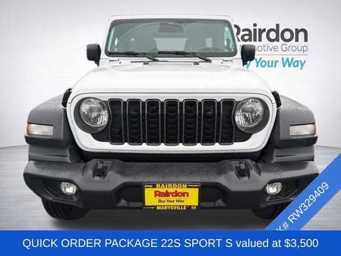 Used 2024 Jeep Wrangler Unlimited Sport AWD/4WD image 2