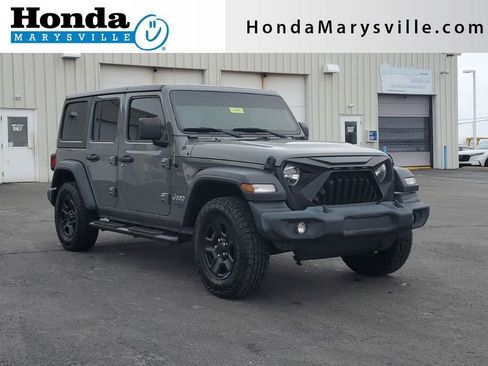 Used 2020 Jeep Wrangler Unlimited Sport image 1