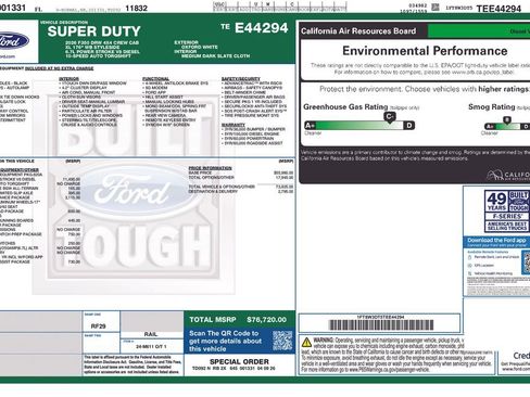 New 2026 Ford F350 XL w/ STX Appearance Package AWD/4WD image 1