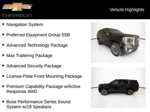 Used 2023 GMC Yukon Denali Ultimate AWD/4WD image 5