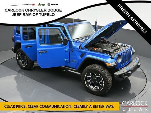 Used 2023 Jeep Wrangler Unlimited Rubicon 4xe w/ Steel Bumper Group image 45