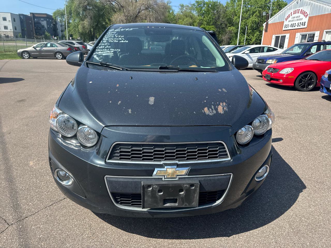 Used 2015 Chevrolet Sonic LTZ w/ Dusk Package FWD image 2