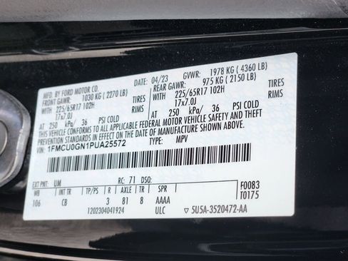 Used 2023 Ford Escape Active w/ Cold Weather Package image 33