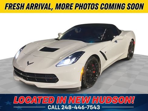 Used 2019 Chevrolet Corvette Stingray Convertible w/ 1LT image 1