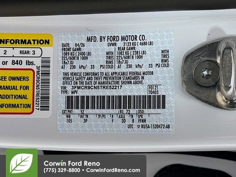 New 2026 Ford Bronco Sport Outer Banks AWD/4WD image 34