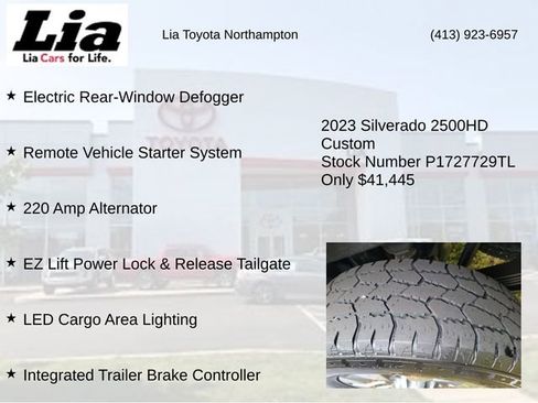 Used 2023 Chevrolet Silverado 2500 Custom w/ Custom Convenience Package image 13