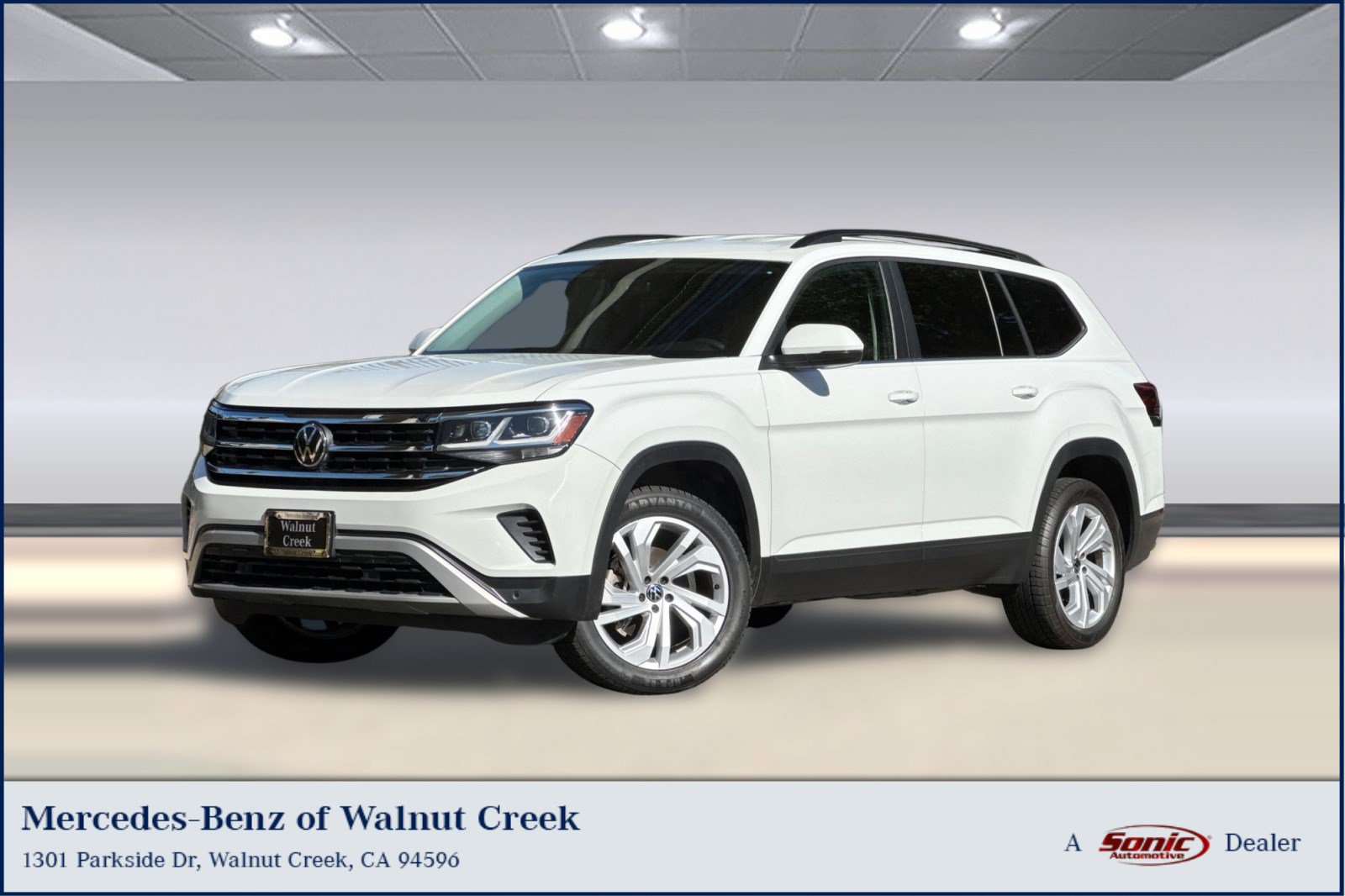 Used 2023 Volkswagen Atlas SE AWD/4WD image 1