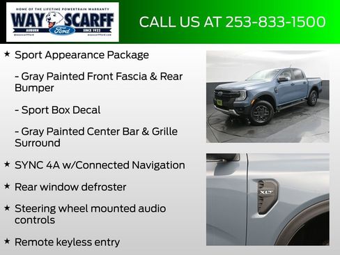 New 2025 Ford Ranger XLT w/ Advanced Towing Package image 12