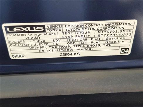 Used 2021 Lexus ES 350 w/ Premium Package FWD image 23
