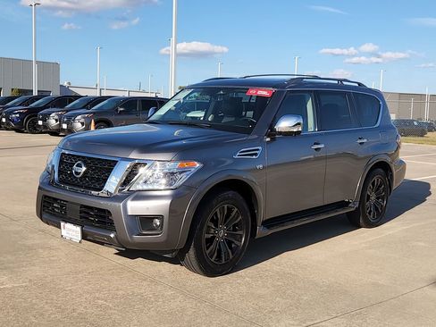 Certified 2019 Nissan Armada Platinum w/ Captain's Chairs Package image 3