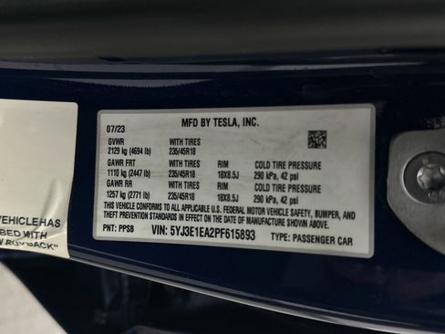 Used 2023 Tesla Model 3 Standard Range RWD image 32