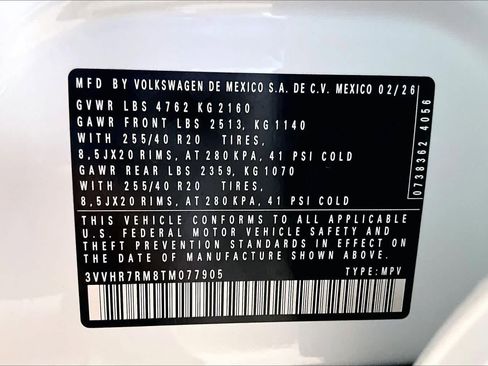 New 2026 Volkswagen Tiguan SE R-Line image 19